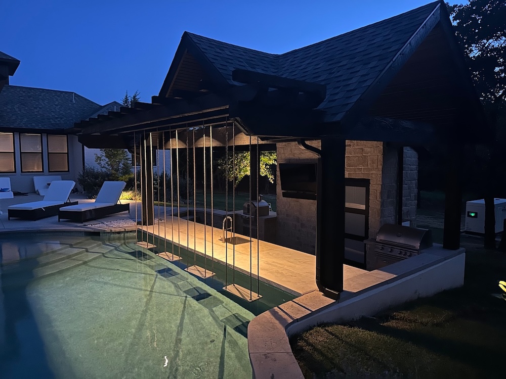 pool patio lighting jacksonville florida